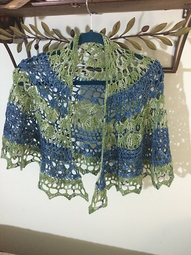 A Little of This a Little of That Shawlette photo 4