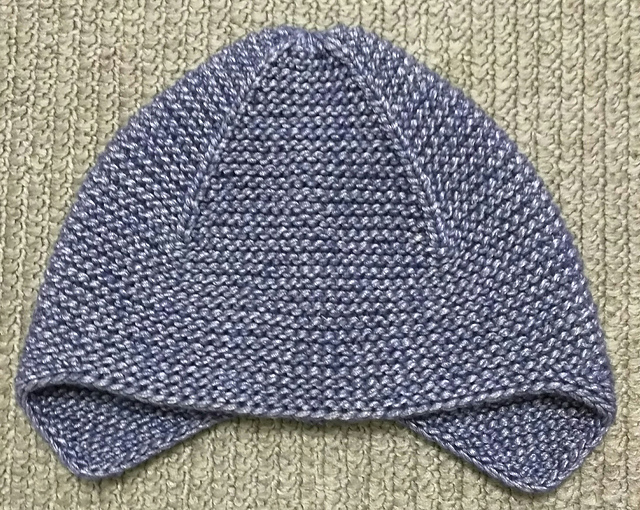 Ravelry natberlinka's Garter Ear Flap Hat
