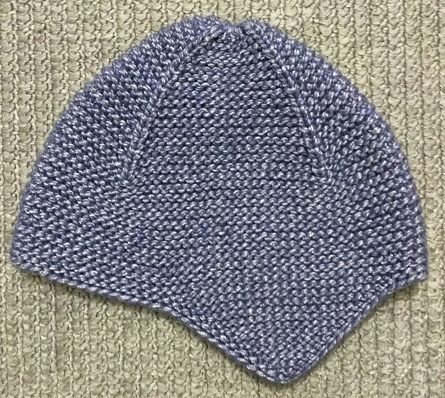 Ravelry natberlinka's Garter Ear Flap Hat