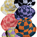 Checkerboard Bucket Hat pattern 