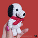 Black & White Beagle pattern