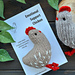 Knitted chicken pattern 