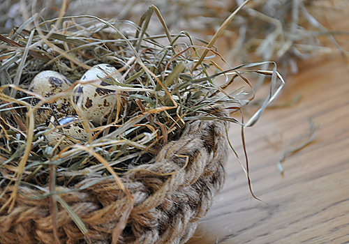 Jute Easter Basket photo 2