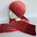 Quiet Textured Stitch Hat and Scarf pattern 