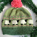 Sheep in the Meadow Hat pattern 