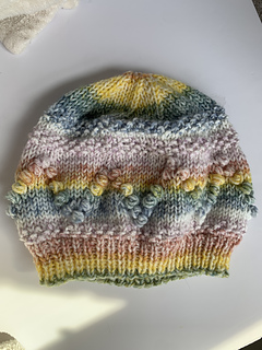 Ravelry: Popcorn Hat pattern by Frugal Knitting Haus