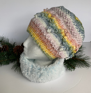 Ravelry: Popcorn Hat pattern by Frugal Knitting Haus