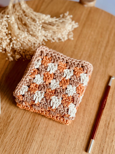 Granny Spike Stitch Washcloth photo 2