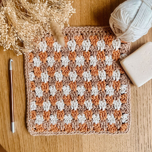 Granny Spike Stitch Washcloth photo 8