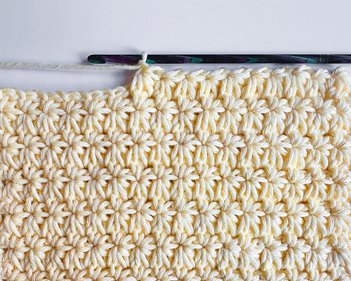 Star Stitch Washcloth photo 3