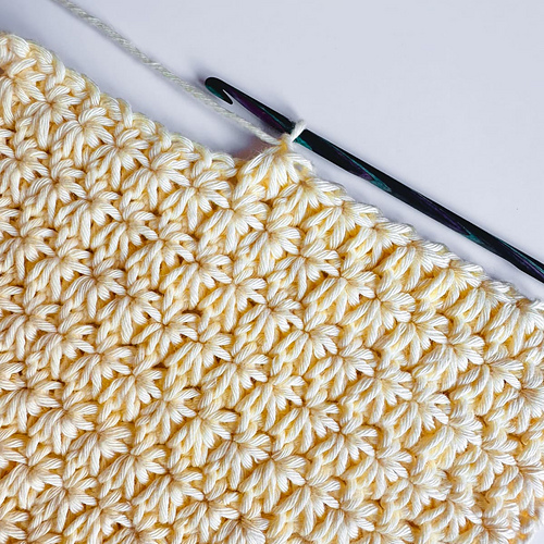 Star Stitch Washcloth photo 8