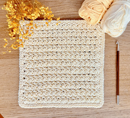 Star Stitch Washcloth photo 4