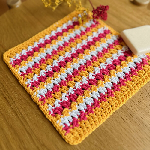 Floret Stitch Washcloth photo 3