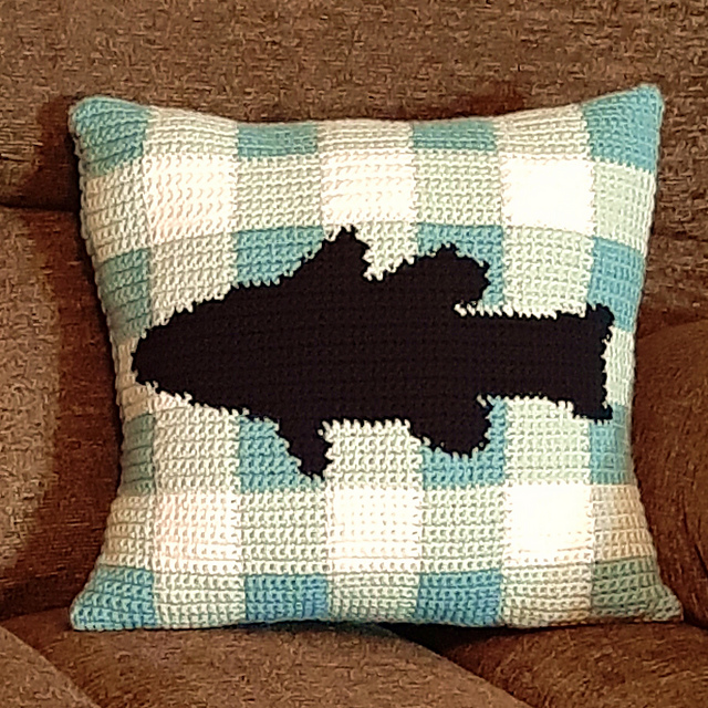 fish pillow pattern