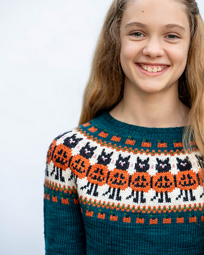 Little Halloween Party Sweater