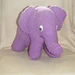 Baby Blue Elephant pattern 