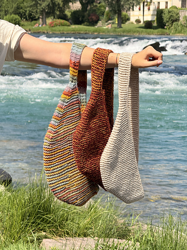 archer scrap yarn bag