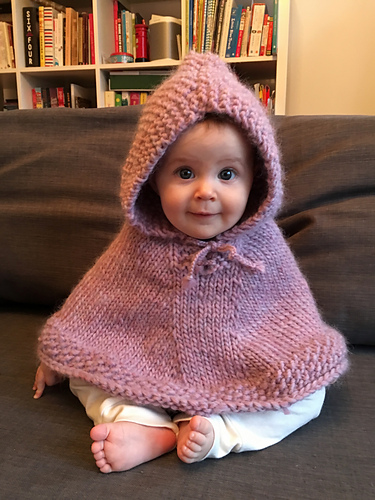 b16-1 Little Peach Poncho photo 11