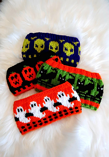 Childrens 4 PKG Halloween Headband E-Book available