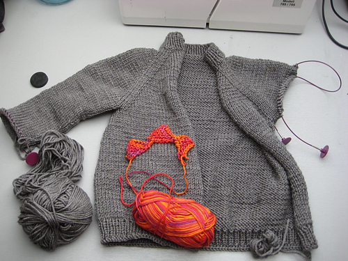Drachen Raglan Cardigan Deutsche Anleitung photo 2