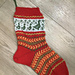 Solstice Glow stocking pattern 