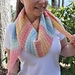 Driftwood Skinny Triangle Scarf (Worsted) pattern 