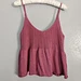 All Frills Tank pattern 