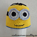 Bonnet minion mignon pattern 