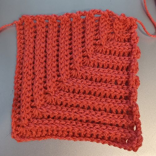 Ravelry: Tristan Stitch Mitered Square pattern by Julie at OneLittleHook