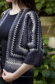Squared Up Jacket in Gusto Wool Echoes 1511