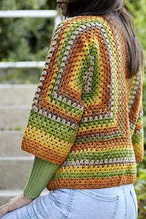 Squared Up Jacket in Gusto Wool Echoes 1517