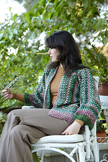 Squared Up Jacket in Gusto Wool Echoes 1528