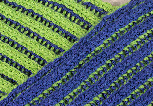 Double Brioche Scarf photo 4