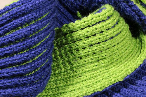 Double Brioche Scarf photo 3
