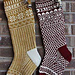 Up North Christmas Stockings pattern 