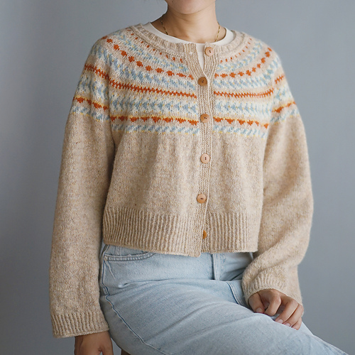 【タグ付】YOKE　Border Connecting Cardigan YOKE BORDER CONNECTING CARDIGAN(YK22SS0353S) style.2022.2.19