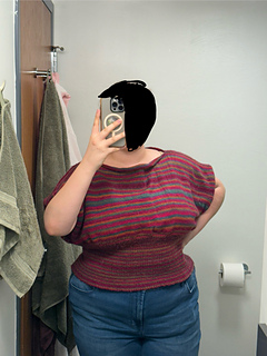 Size 11 by @gj.fiber.arts in Loops & Threads Facets, Sweet Raspberry 