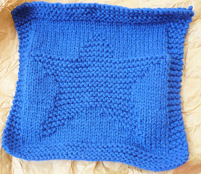 Ravelry Star Dishcloth pattern by Susan Mrenna