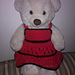 Teddy Bear Dress and Headband pattern 