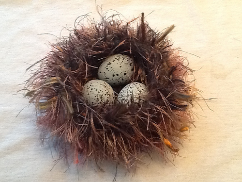 Felted Bird's Nests photo 2