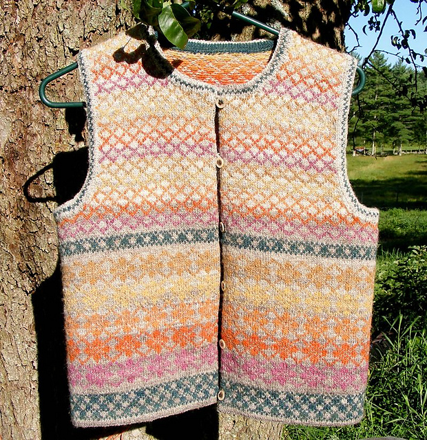 Ravelry: Dail Vest pattern by Donna Kay