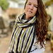 Wavy Beehive Scarf pattern 