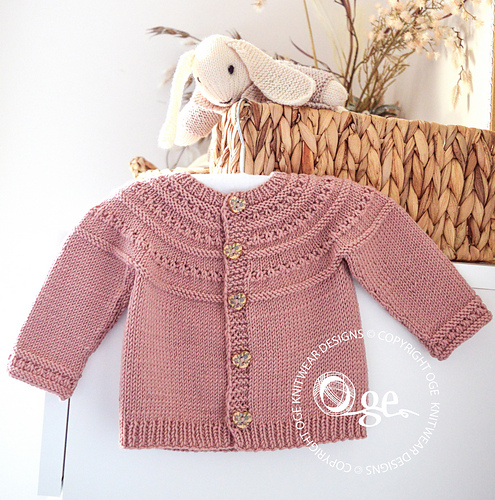 Luna Cardigan - OGE Knitwear Designs