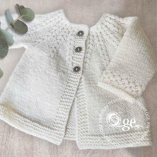 Ravelry: Oakley Top Down Cardigan - P258 pattern by OGE Knitwear