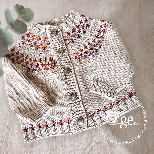 Ravelry: Rae-Nore Cardigan - P280 pattern by OGE Knitwear Designs