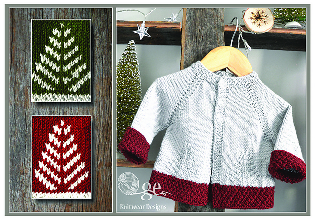 Ravelry: 'Fir Christmas' cardigan 