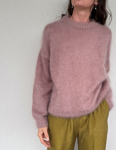 Oh So Mohair Genser - ohwhata knit