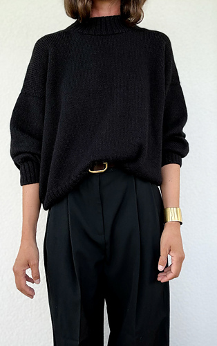 Refined Shoulder Sweater