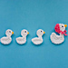 Mom Duck and her Ducklings Applique pattern 