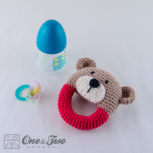 Ravelry: Teddy Bear Rattle pattern by Carolina Guzman
